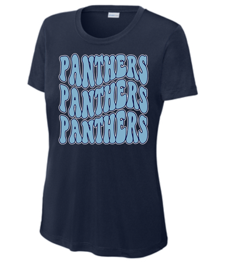 NHS Ladies T Shirt Panthers Columbia x3