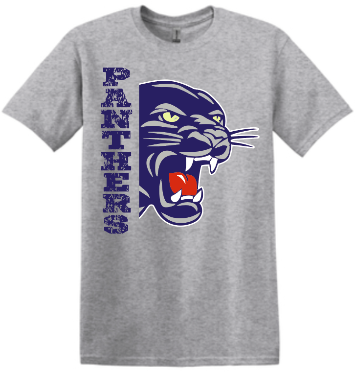 NHS Unisex T Shirt (Panthers Vertical)