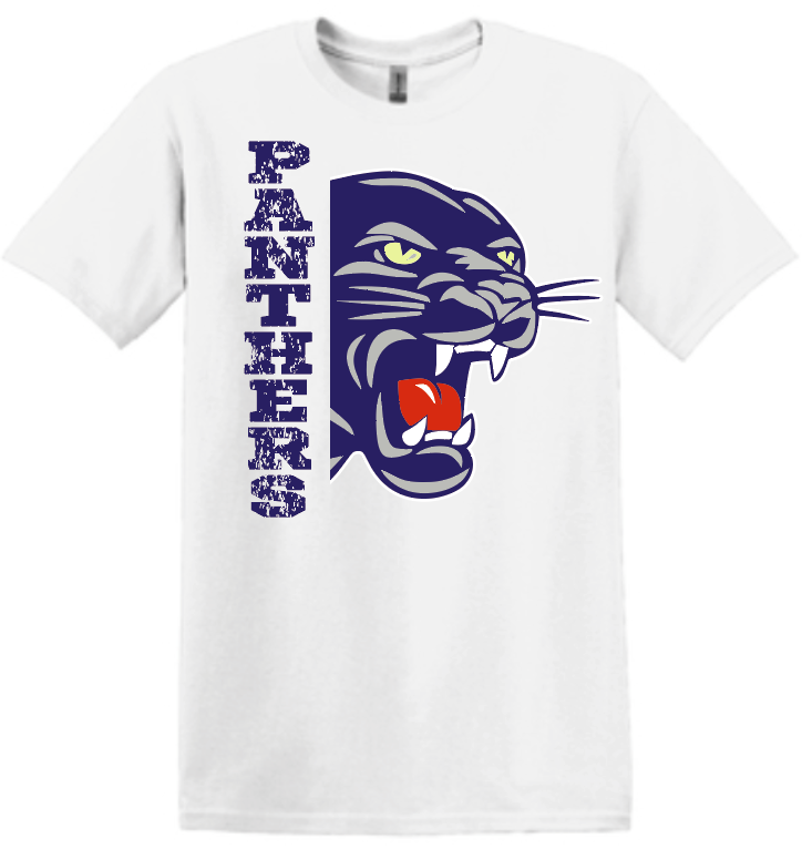 NHS Unisex T Shirt (Panthers Vertical)