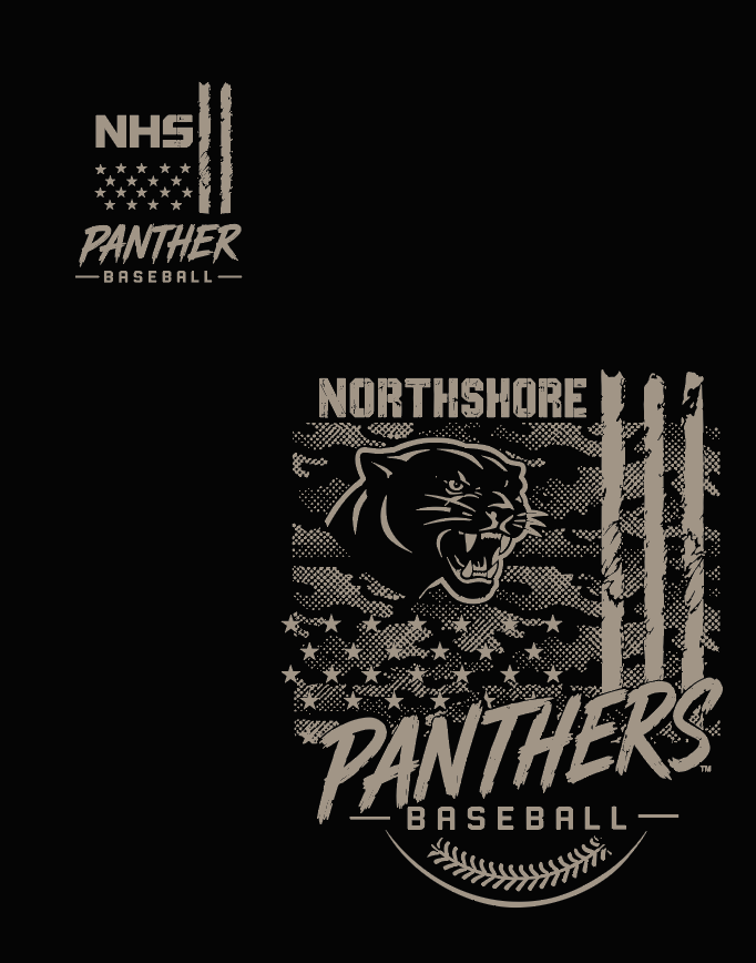 NHS Baseball Tan Flag