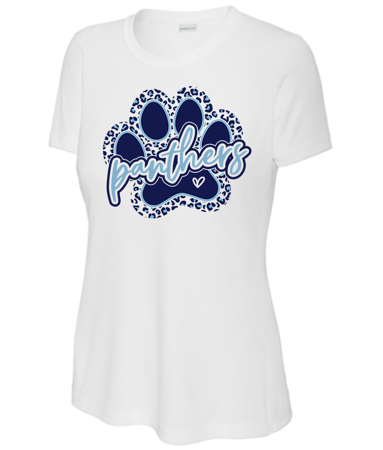 NHS Ladies T-Shirt Paw Navy