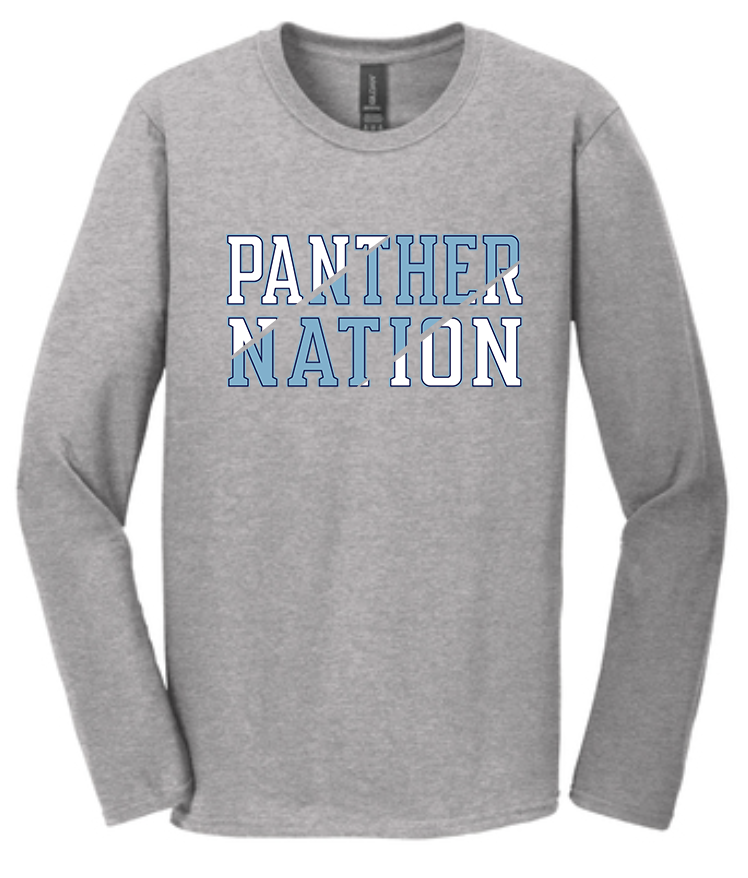 NHS Unisex Crew Neck , Hoodie or Long Sleeve T-Shirt Panther Nation
