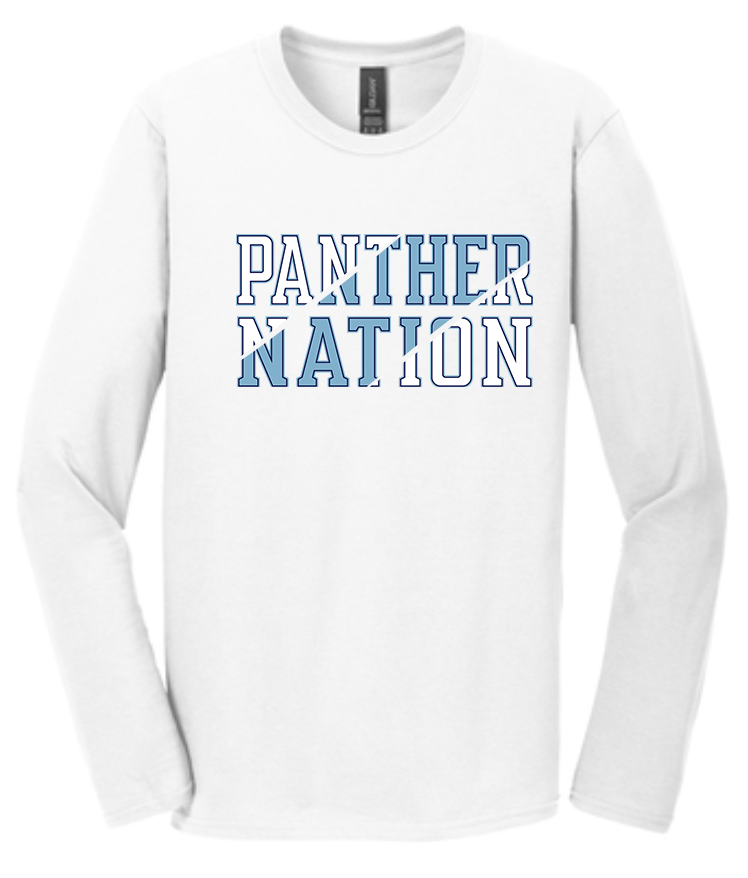 NHS Unisex Crew Neck , Hoodie or Long Sleeve T-Shirt Panther Nation