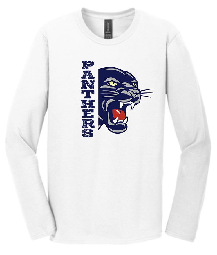 NHS Unisex Crew Neck , Hoodie or Long Sleeve T-Shirt (Panthers Vertical)