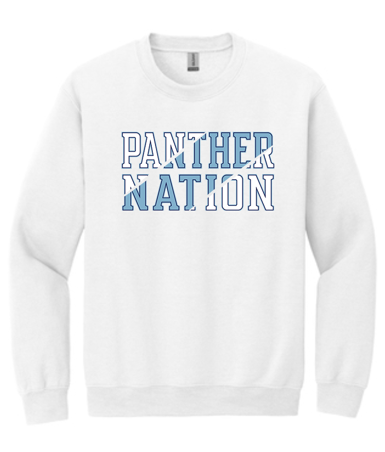 NHS Unisex Crew Neck , Hoodie or Long Sleeve T-Shirt Panther Nation