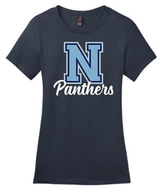 NHS Ladies T Shirt (Columbia N w/ Panthers)