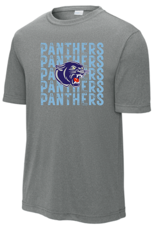 NHS Unisex T Shirt Panthers Columbia Distressed