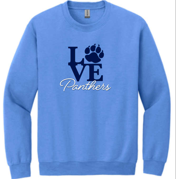 Soccer NHS Team Soccer Paw Love Navy Logo NHS