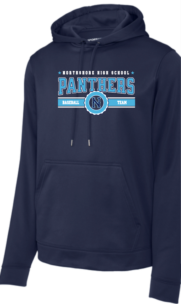 NHS Baseball Panthers Baseball Team Navy