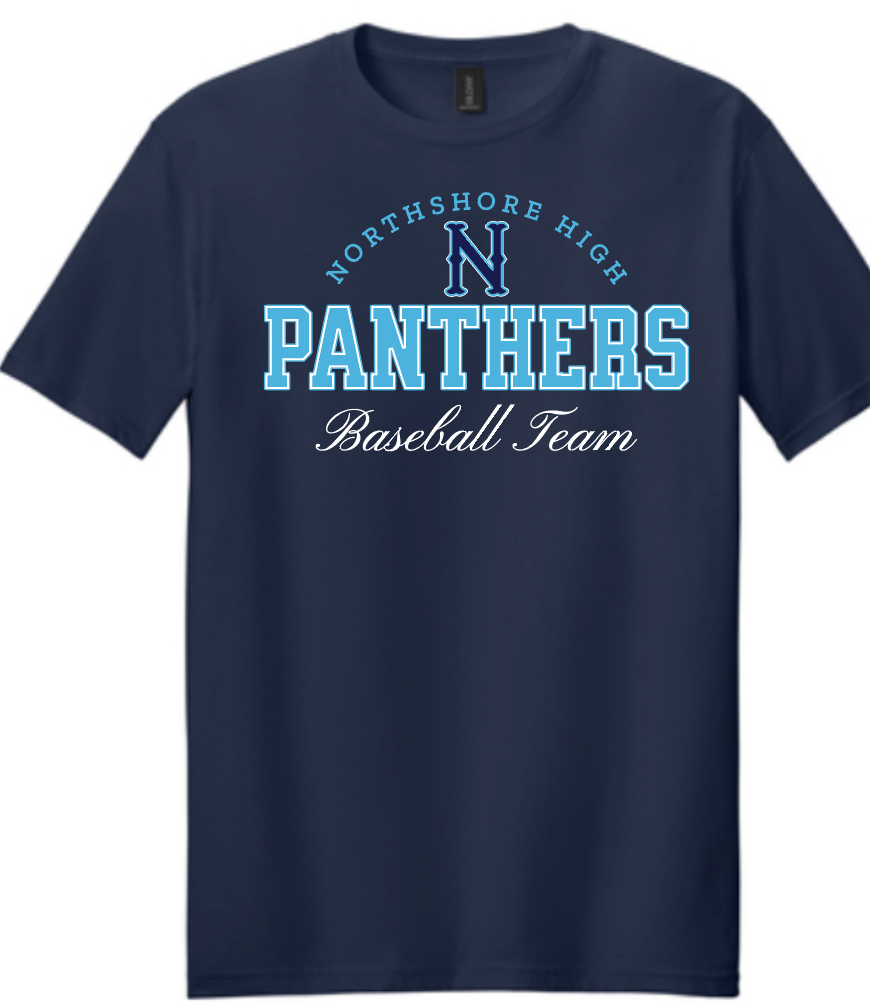 NHS Baseball Panthers Baseball Team Script Navy