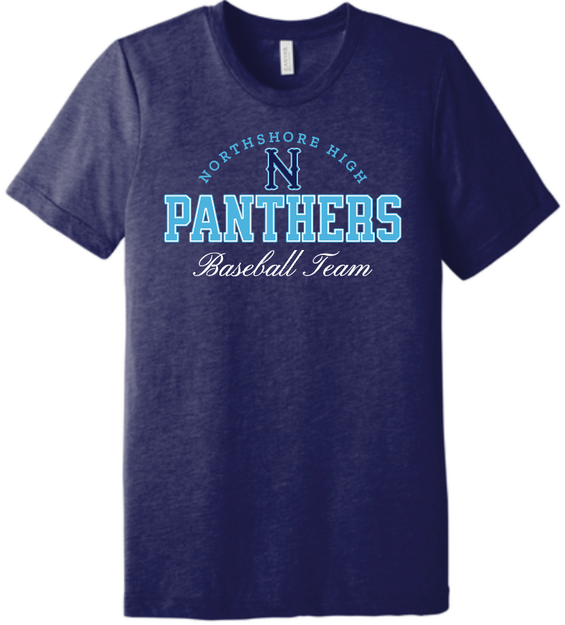 NHS Baseball Panthers Baseball Team Script Navy
