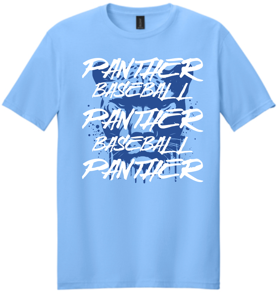 NHS Baseball Panther Head Columbia
