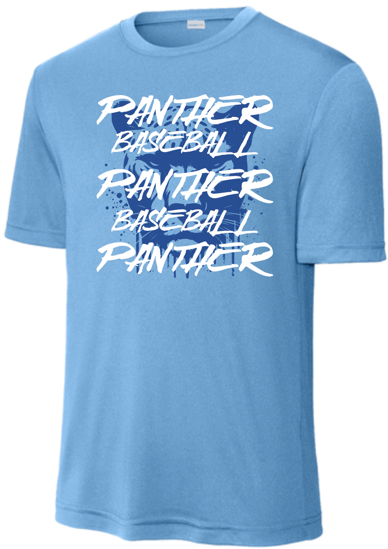 NHS Baseball Panther Head Columbia