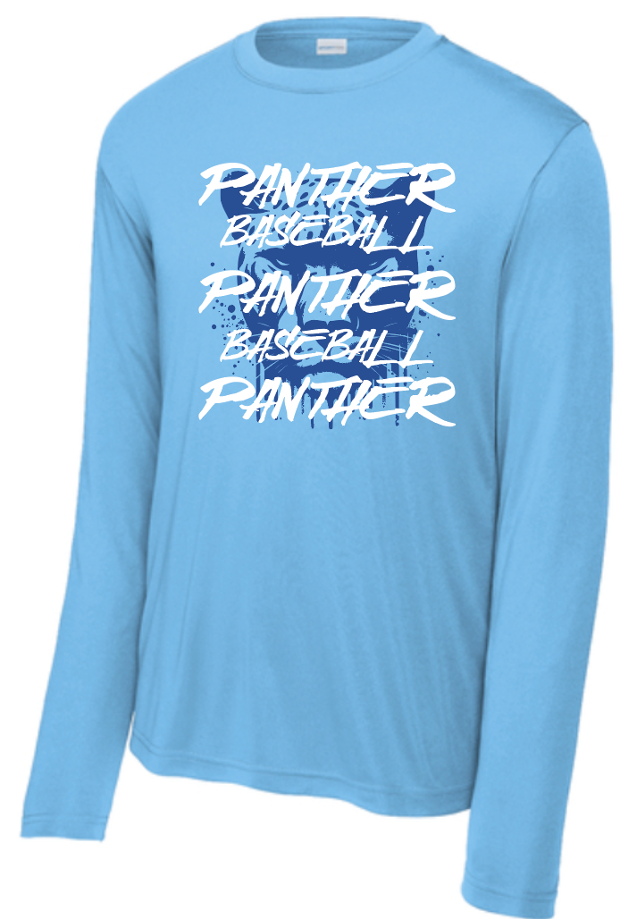 NHS Baseball Panther Head Columbia