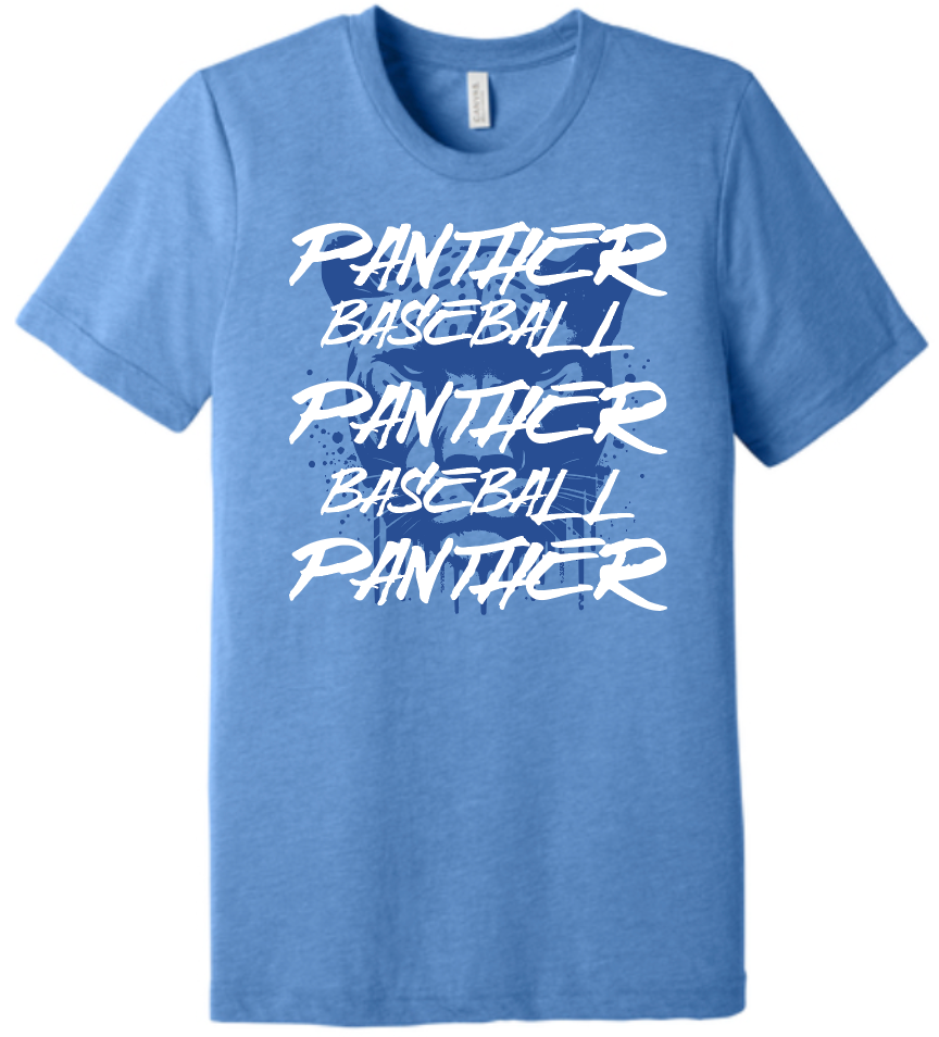 NHS Baseball Panther Head Columbia