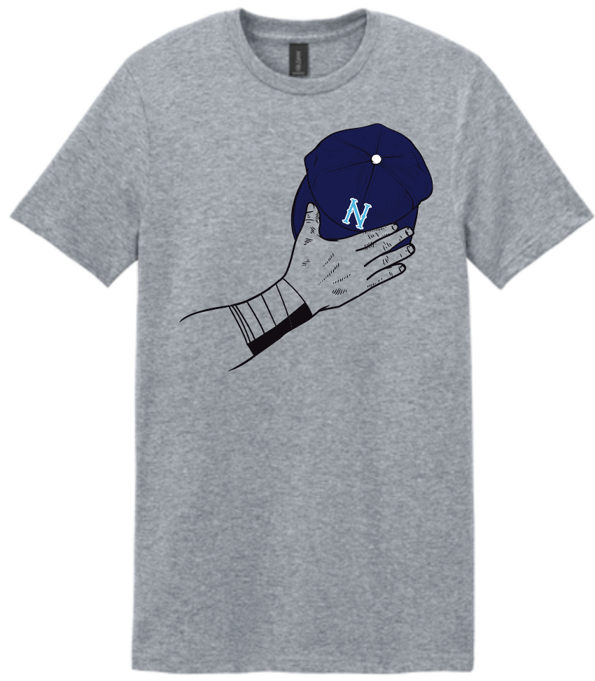 NHS Baseball Hat Logo Grey