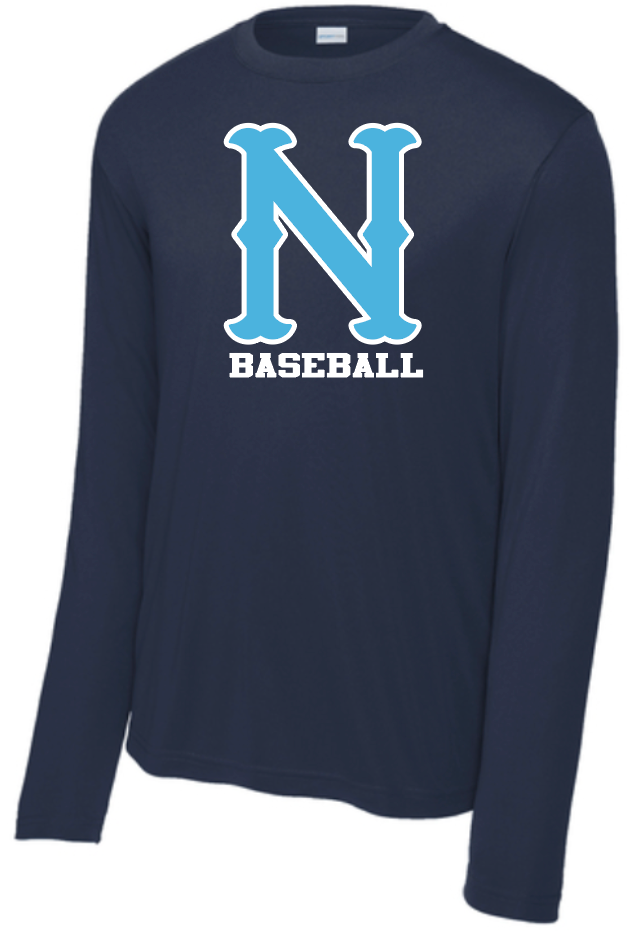 NHS Baseball N Navy