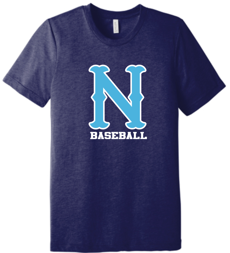 NHS Baseball N Navy