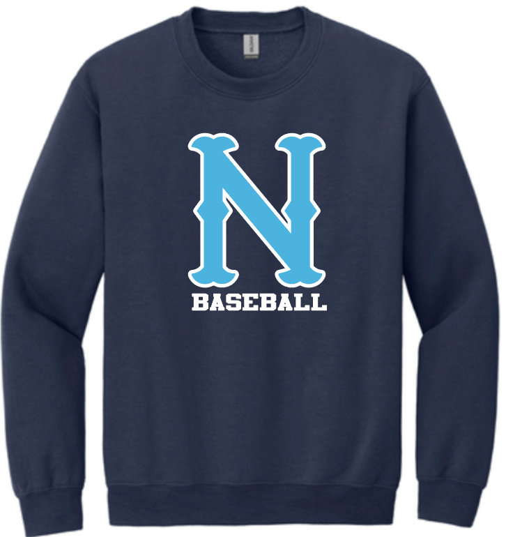 NHS Baseball N Navy