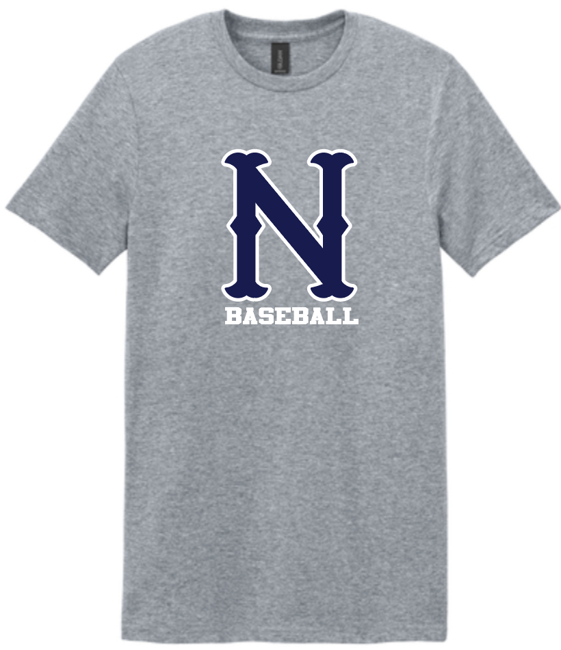 NHS Baseball N Grey