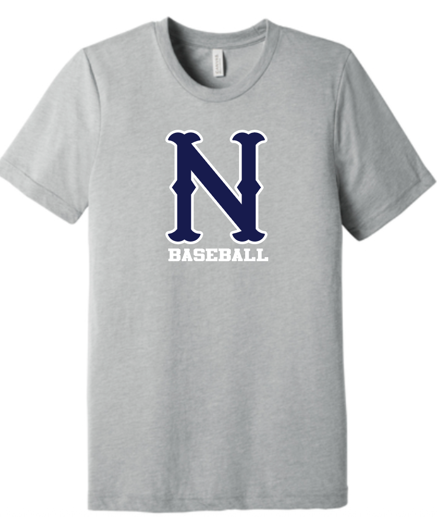 NHS Baseball N Grey