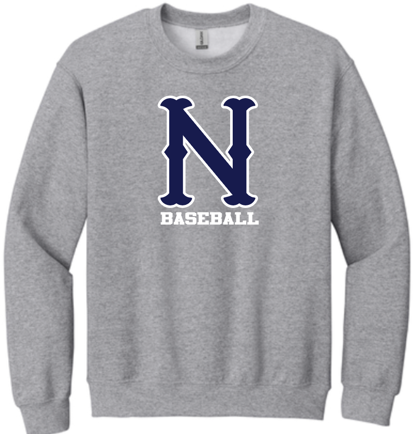 NHS Baseball N Grey