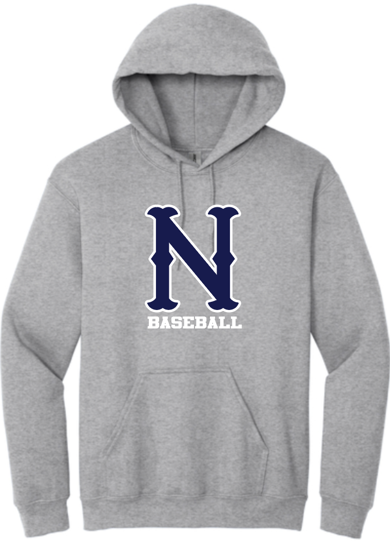 NHS Baseball N Grey