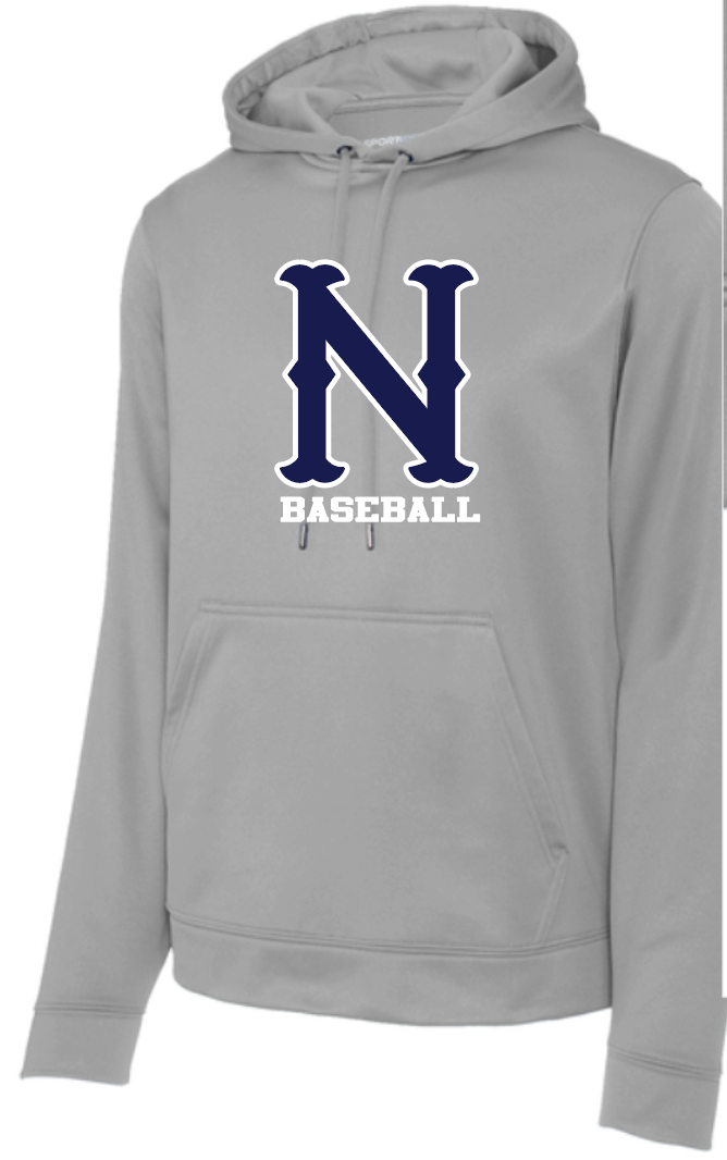 NHS Baseball N Grey