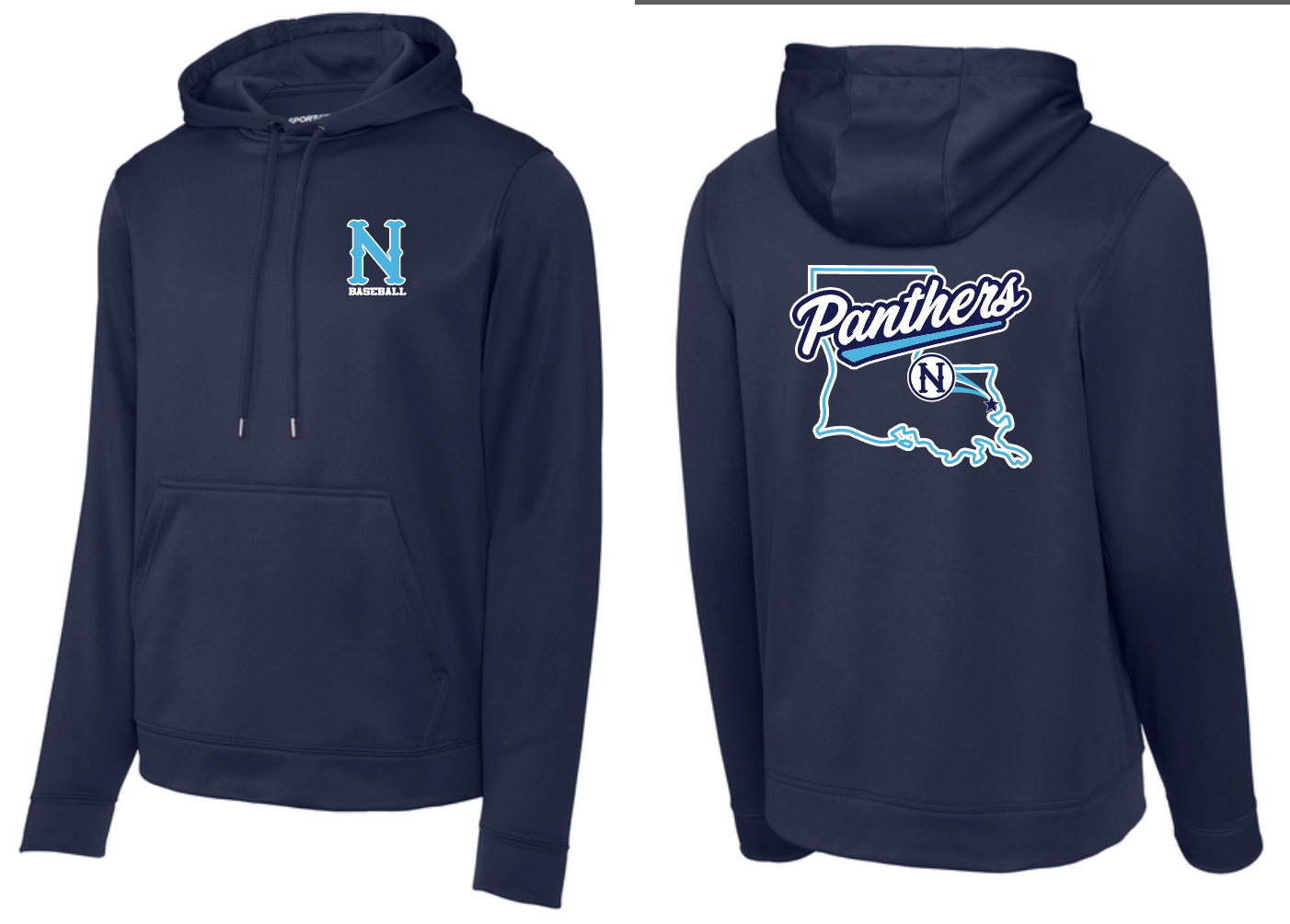 NHS Baseball Panthers LA Navy