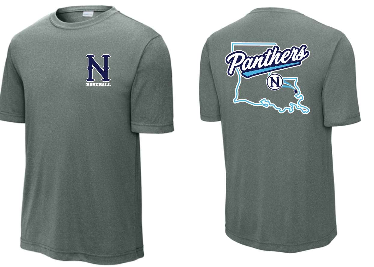 NHS Baseball Panthers LA Grey