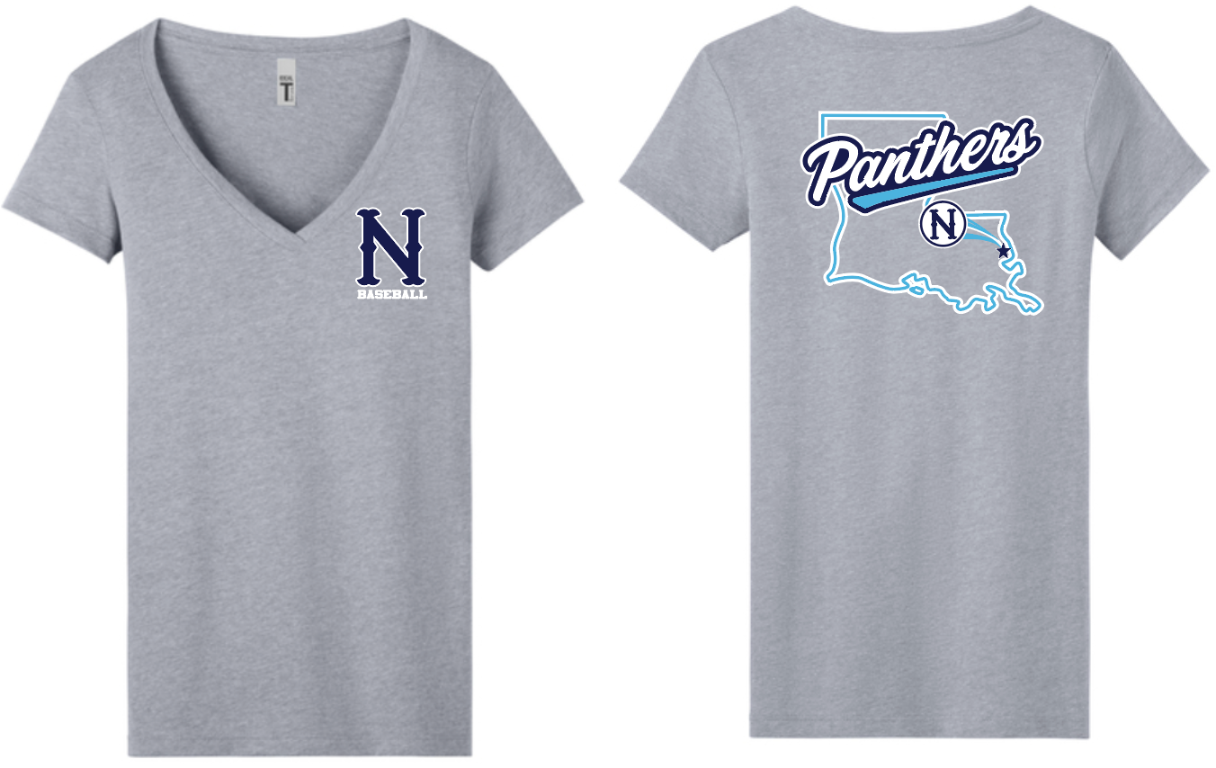 NHS Baseball Panthers LA Grey