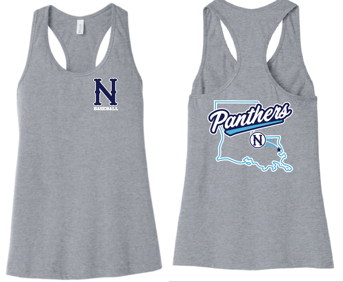 NHS Baseball Panthers LA Grey