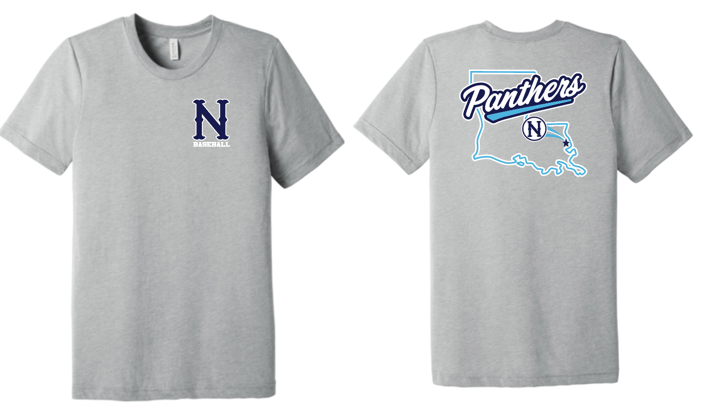 NHS Baseball Panthers LA Grey