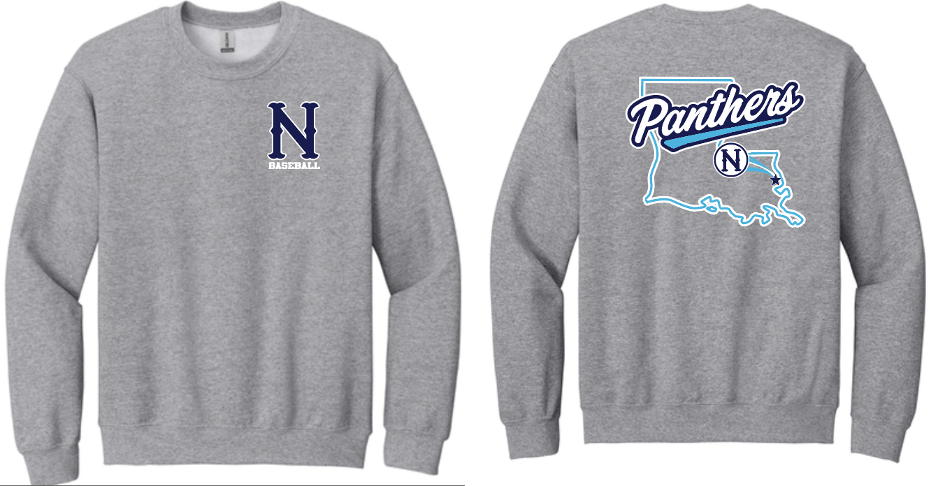 NHS Baseball Panthers LA Grey