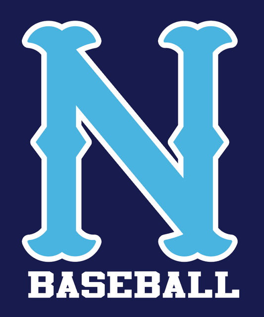 NHS Baseball Design 7 Baseball Navy Blue