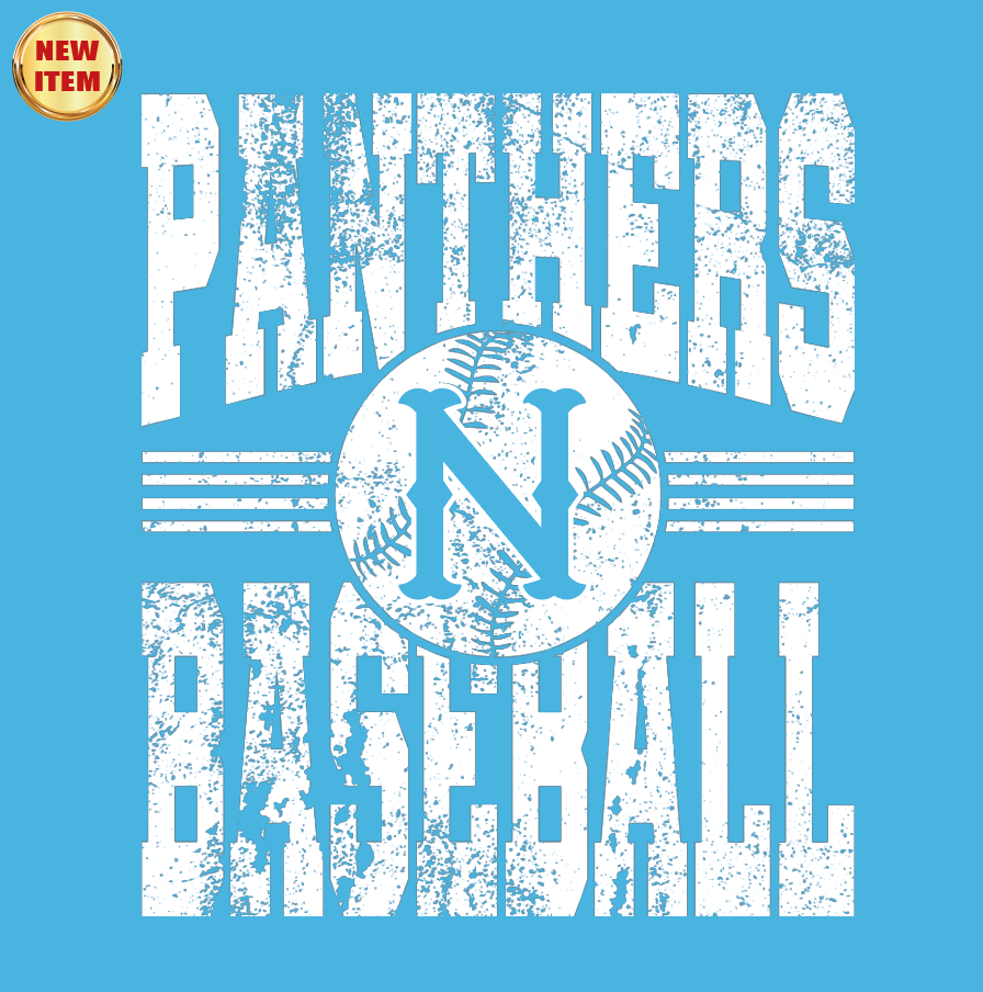 NHS Baseball Design 7 Baseball Columbia Blue