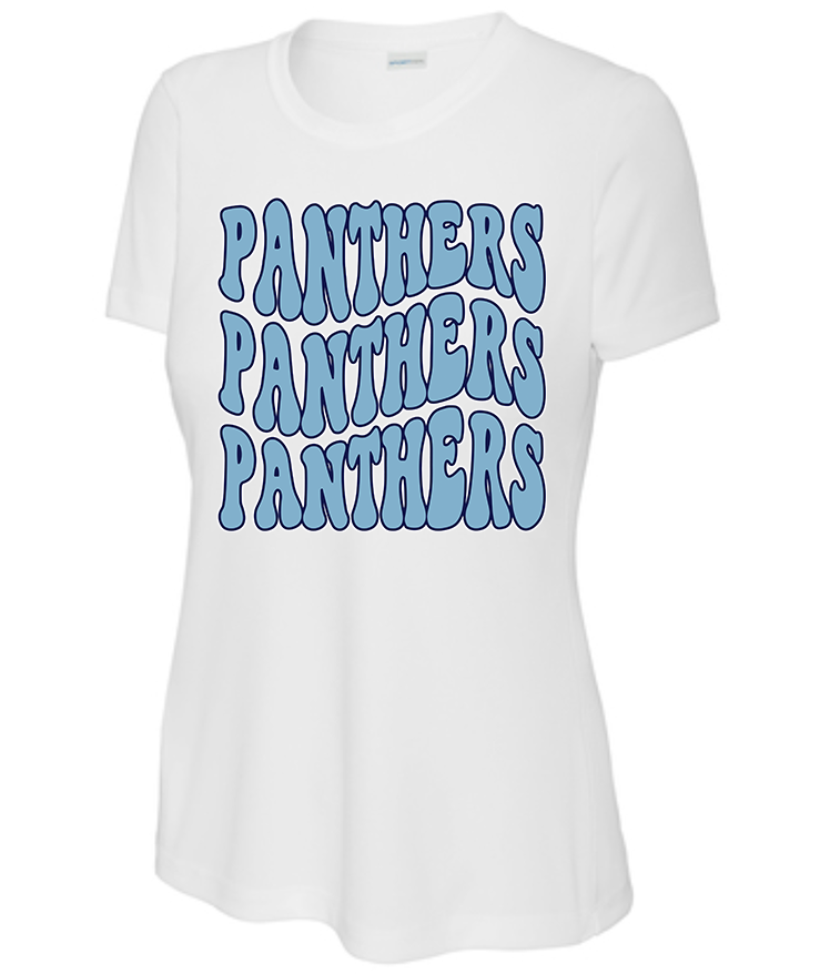 NHS Ladies T Shirt Panthers Columbia x3