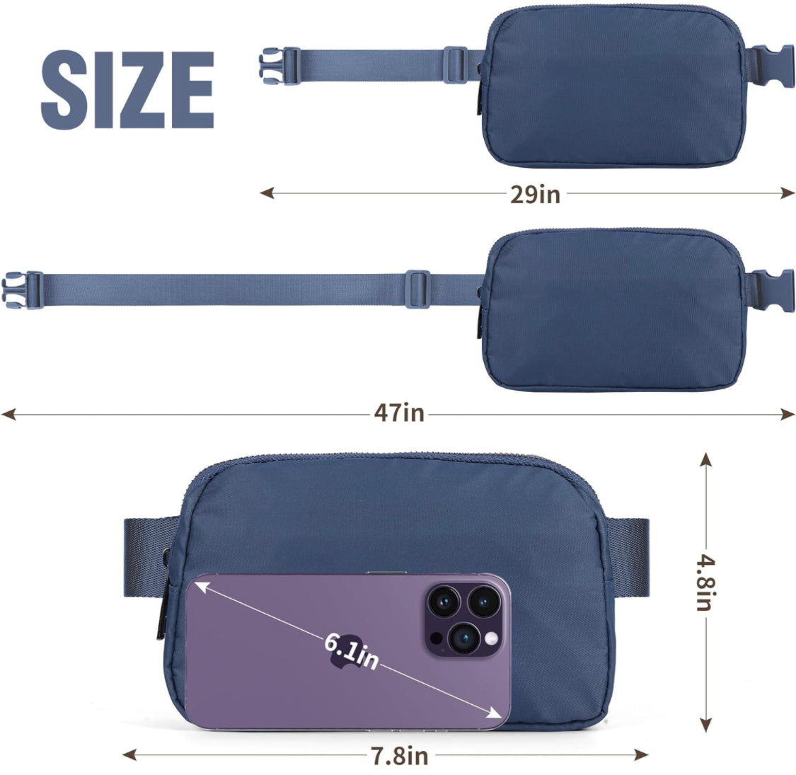 Fashion Waist Packs with Logo